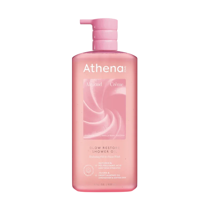 Glow Restore Shower Oil W0 Almond Crème