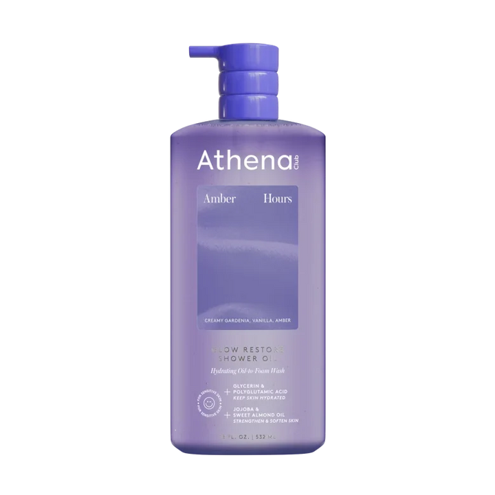 Glow Restore Shower Oil I4 Amber Hours