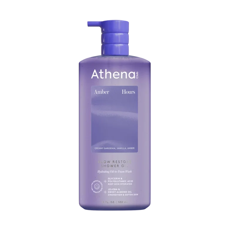 Glow Restore Shower Oil I4 Amber Hours